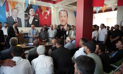 AK Parti Van İl Başkanı Arvas, Başkale'de ziyaretlerde bulundu