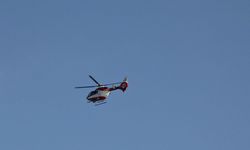 Van’da perikardit tanısı konulan hasta için helikopter ambulans havalandı!
