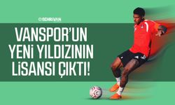Merakla beklenen haber geldi: Vanspor’un yeni yıldızının lisansı çıktı!