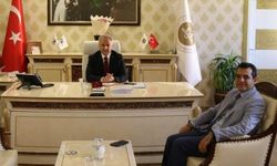BİK Van Bölge Müdürü Kenan Tokgöz’den İl Müftüsü Koçak’a hayırlı olsun ziyareti