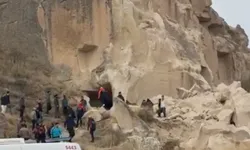 Kapadokya’da peribacası çöktü: Ölü ve yaralılar var…