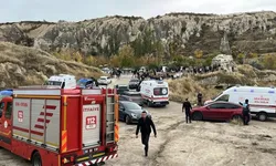 Kapadokya'da peribacası çöktü: 2 kişi hayatını kaybetti!