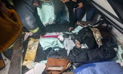 Van’da alevlerin arasında kalan ev kül oldu!