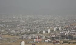 Van’da gökyüzünün rengi değişti!