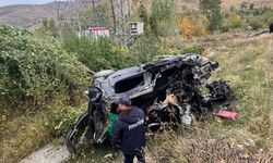Van'da otomobil takla attı: 1 kişi hayatını kaybetti!