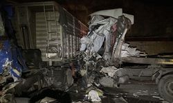 Ortalık savaş alanına döndü: 3 tırın karıştığı feci kazada acı haber geldi!