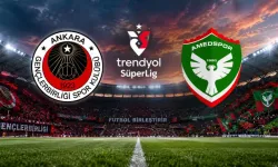 CANLI YAYIN İZLE | Gençlerbirliği-Amedspor maçı canlı yayını izle!