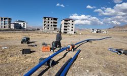 Van’da yeni yerleşim alanlarına içme su hattı
