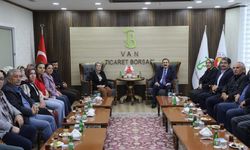 Tuşba Belediyesi Eşbaşkanları VATBO’yu ziyaret etti