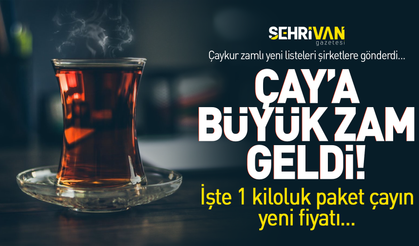 Çay tiryakilerine kötü haber: Çaya zam geldi, işte 1 kiloluk çay fiyatı