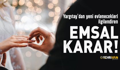 Düğünde takılan altınlar gelinde mi, damatta mı kalacak? Yargıtay kararını verdi!