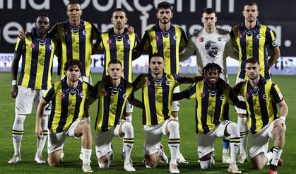 Fenerbahçe - Olympiakos maçının ilk 11'leri belli oldu!