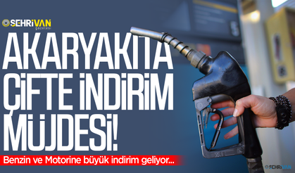 Akaryakıta çifte indirim geliyor! İşte indirim tarihi