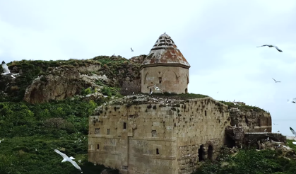 Van’ın gizemli adası olarak biliniyor! Üzerinde 9. yüzyıldan kalma yapı var