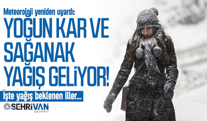 Bu şehirlere 18 Şubat 2026 Çarşamba günü lapa lapa kar yağacak!