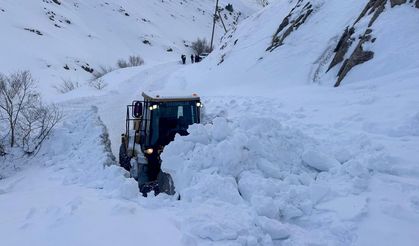 Van'da kar yağışı ulaşımı vurdu: Onlarca yol ulaşıma kapandı!