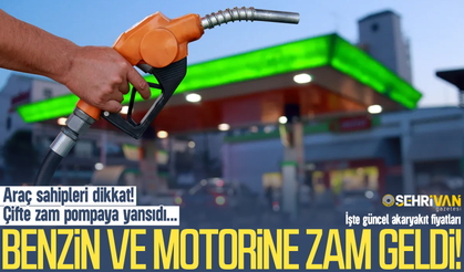 Motorin ve benzine rekor zam geldi! İşte güncel akaryakıt fiyatları