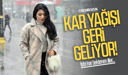 Bu şehirleri 6 Mart Cuma günü kar yağışı esir alacak! İşte o iller