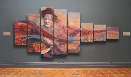 Van’da sergilenen eser dünyayı büyüledi: Önce Van’ı, sonra Rusya’yı büyüledi!