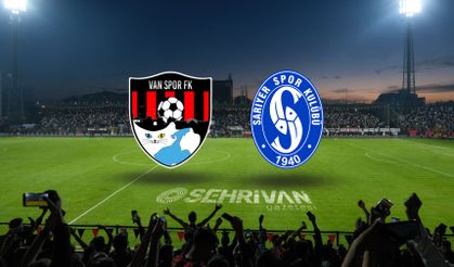 Vanspor - Sarıyer maçının ilk 11'i belli oldu!