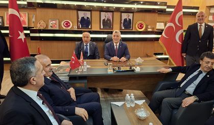 Ticaret Bakanı Bolat’tan MHP Van İl Başkanlığına ziyaret!