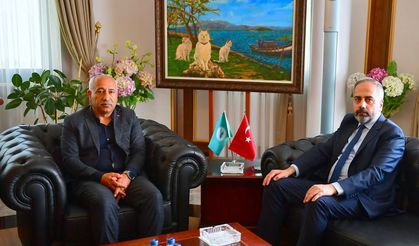 MHP Van İl Başkanı Güngöralp’ten Rektör Şevli’ye ziyaret
