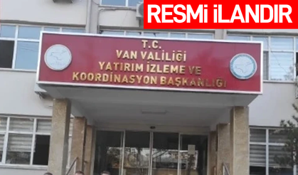 VAN YATIRIM İZLEME VE KOORDİNASYON BAŞKANLIĞI'NDAN 8 DERSLİKLİ HÜSREVPAŞA ANAOKULU İKMAL YAPIM İŞİ
