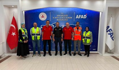 Van’da afetlere karşı büyük hazırlık! AFAD ve İHAKUT güçlerini birleştirdi