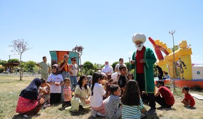 Van'da çocuklar geleneksel oyunlarla buluştu