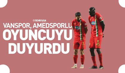 Vanspor, Amedspor’dan transfer yaptı!