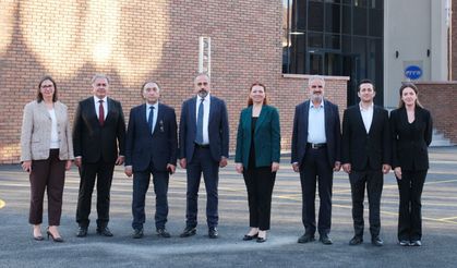 Rektör Şevli, Özel Eren Fen ve Teknoloji Lisesi’ni ziyaret etti!