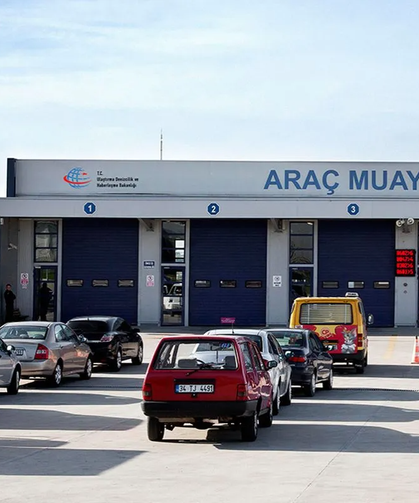 Araç muayene sistemi sil baştan!