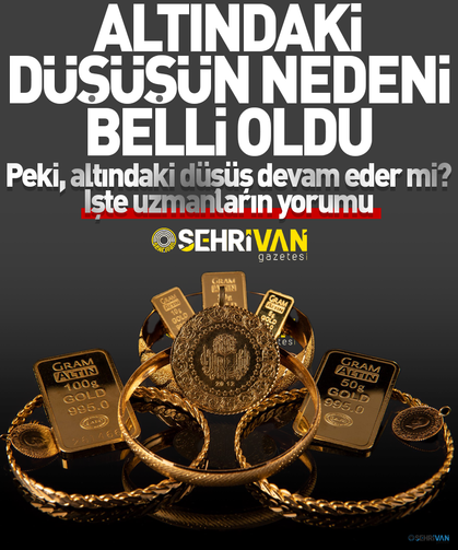 Altın fiyatlarının düşmesinin 3 ana nedeni belli oldu