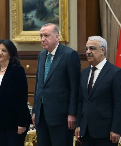 Cumhurbaşkanı Erdoğan, DEM Parti İmralı heyetini kabul etti!