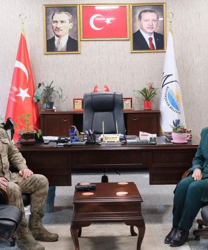 Tuğgeneral Avkıran’dan İŞKUR Van İl Müdürü Biçek’e nezaket ziyareti!