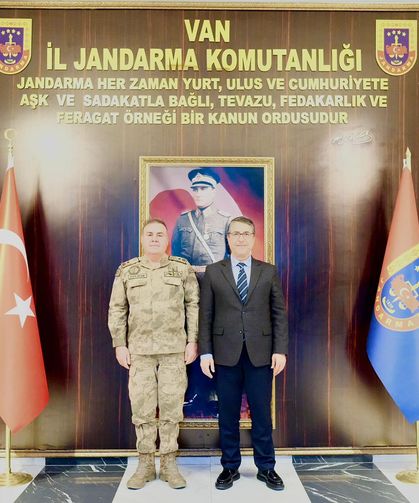 BİK Van Bölge Müdürü Karadağ’dan Mücahit Avkıran’a ziyaret!