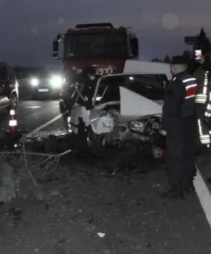 Korkunç kaza: 2 ölü, 4'ü ağır 5 yaralı!