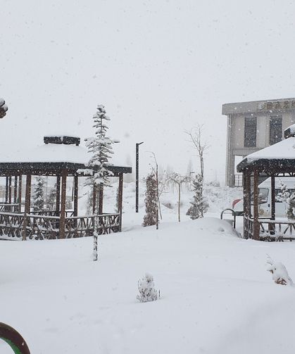 Van’da kar yağışı etkili oldu