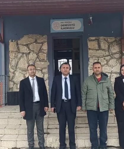 İpekyolu İlçe Milli Eğitim Müdürü Yeşilova’dan Dereüstü İlkokulu’na ziyaret