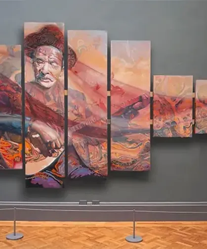 Van’da sergilenen eser dünyayı büyüledi: Önce Van’ı, sonra Rusya’yı büyüledi!