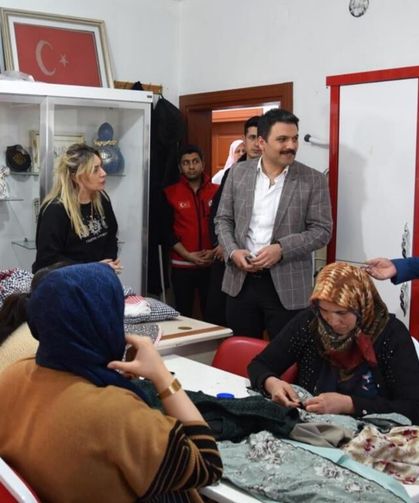 Kaymakam Gilan’dan ADEM’lere Ziyaret: Kadınların Güçlenmesine Tam Destek