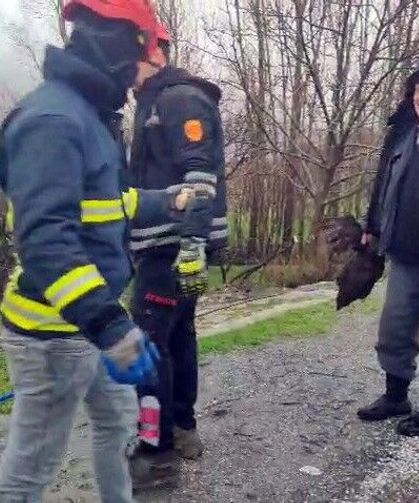 Van’da kümes ve tandır olarak kullanılan yapı çöktü!