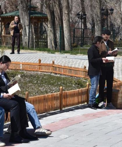 Van'a Kütüphane Haftasında anlamlı mesaj!