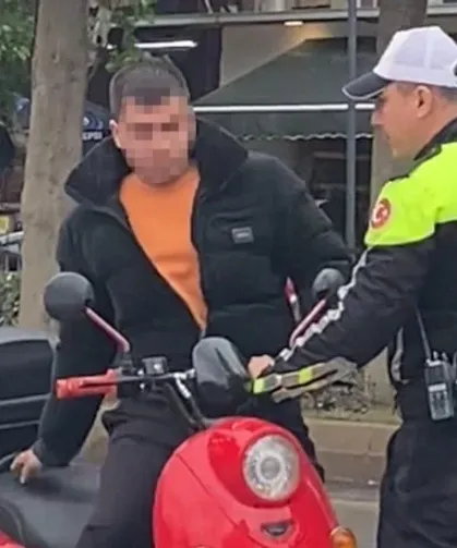 Kahramanmaraş'ta ehliyetsiz trafiğe çıktı: Bindiği motosikletin iki katı ceza kesildi!
