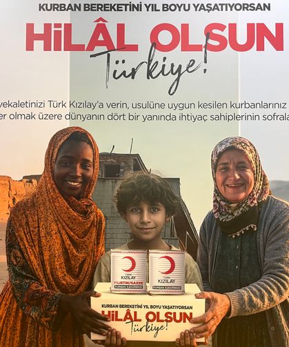 Türk Kızılay’ı kurban bereketini Van’dan Gazze’ye ulaştıracak!