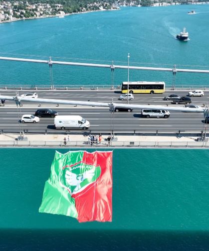 İstanbul’da Amedspor rüzgarı: Tarih yazdılar, İstanbul’un kalbine imzayı attılar!