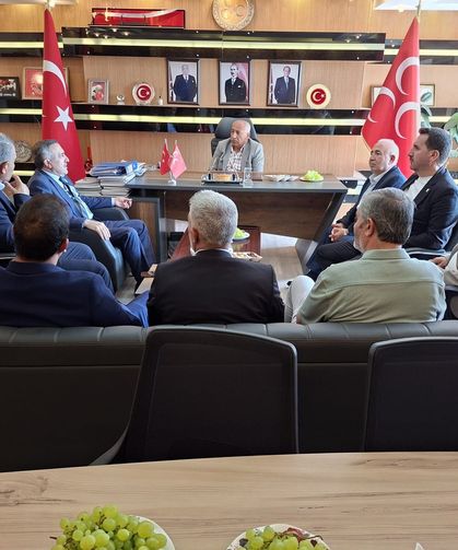AK Parti Van İl Teşkilatından MHP’ye ziyaret