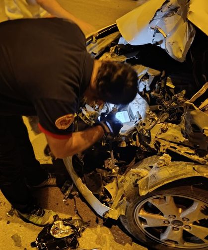 Van’da trafik kazası! Yaralı var