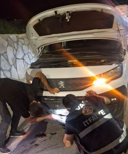 Van’daki feci kazada mucizevi kurtuluş!