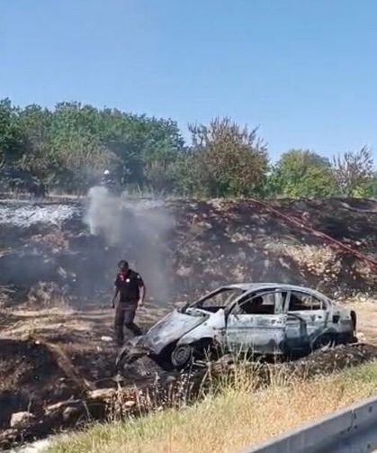 Bariyerlere çarpan otomobil ölüm getirdi: 1 ölü, 1 ağır yaralı!